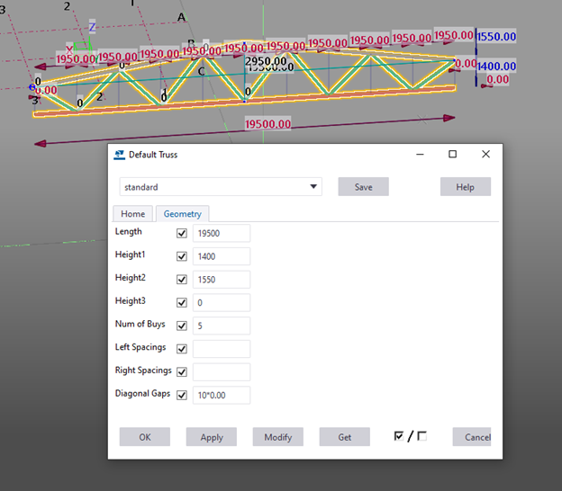 MPD TRUSS - Tool for Truss Creation